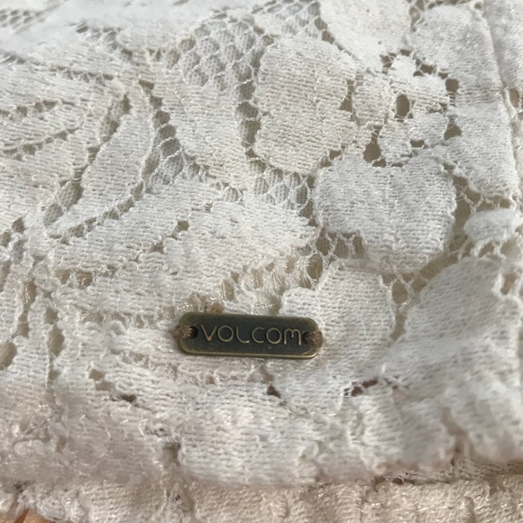 Volcom Cream Lace Summer Dress - Picture 4 of 4